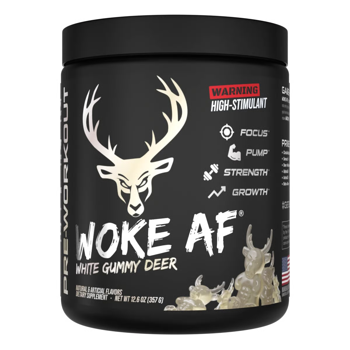 Bucked Up Woke AF - High Stimulant Pre-Workout