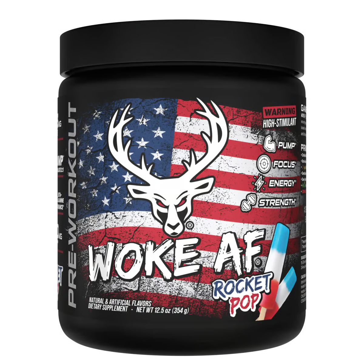 Bucked Up Woke AF - High Stimulant Pre-Workout