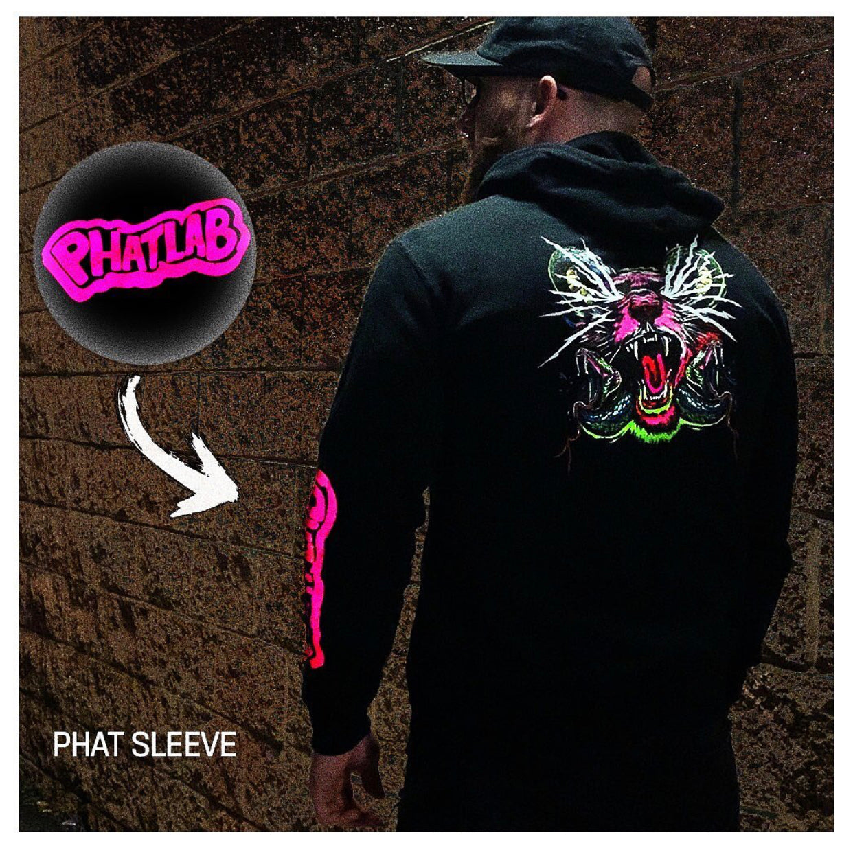 Phat Lab Tiger Hoodie