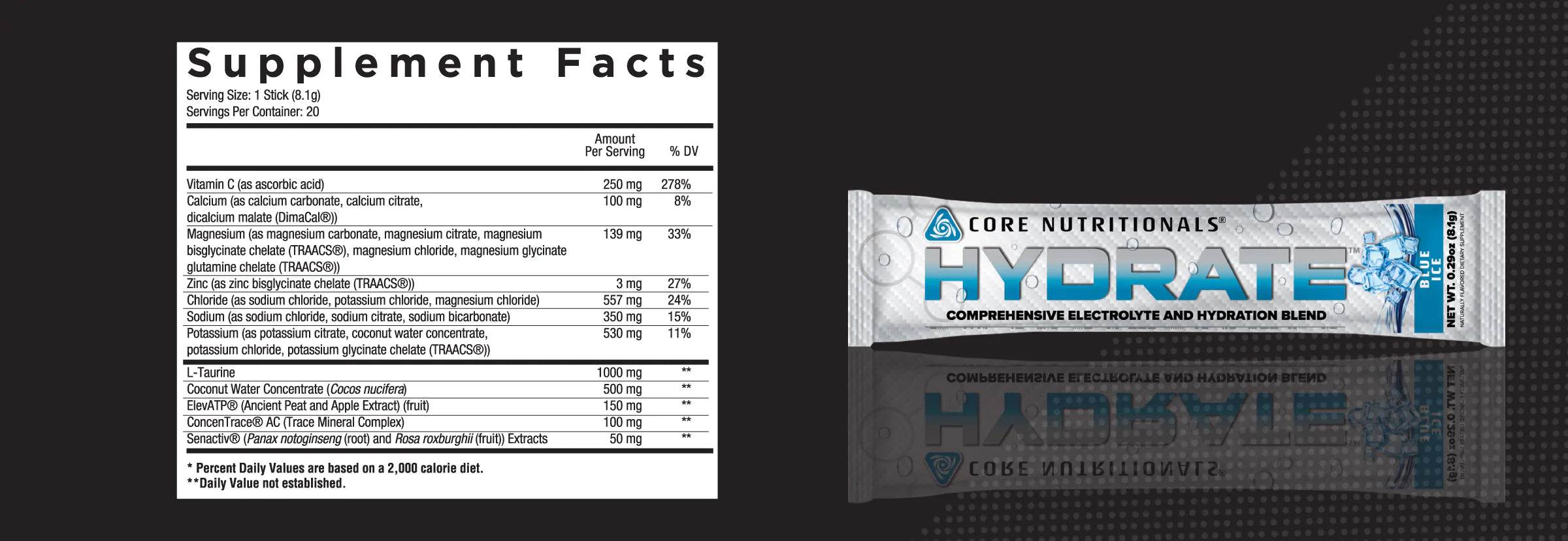 Core Nutritionals Hydrate
