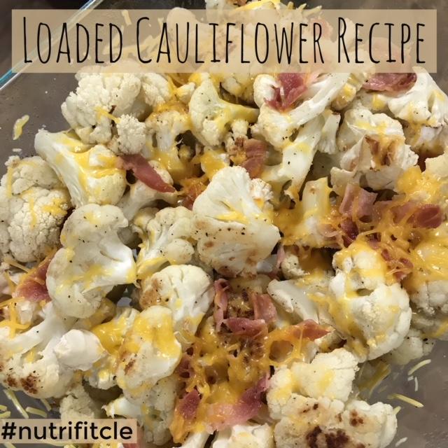 Loaded Cauliflower Bites