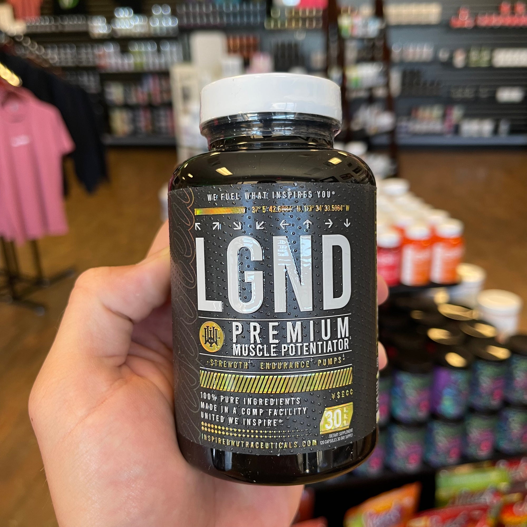 Inspire LGND Natural Muscle Builder