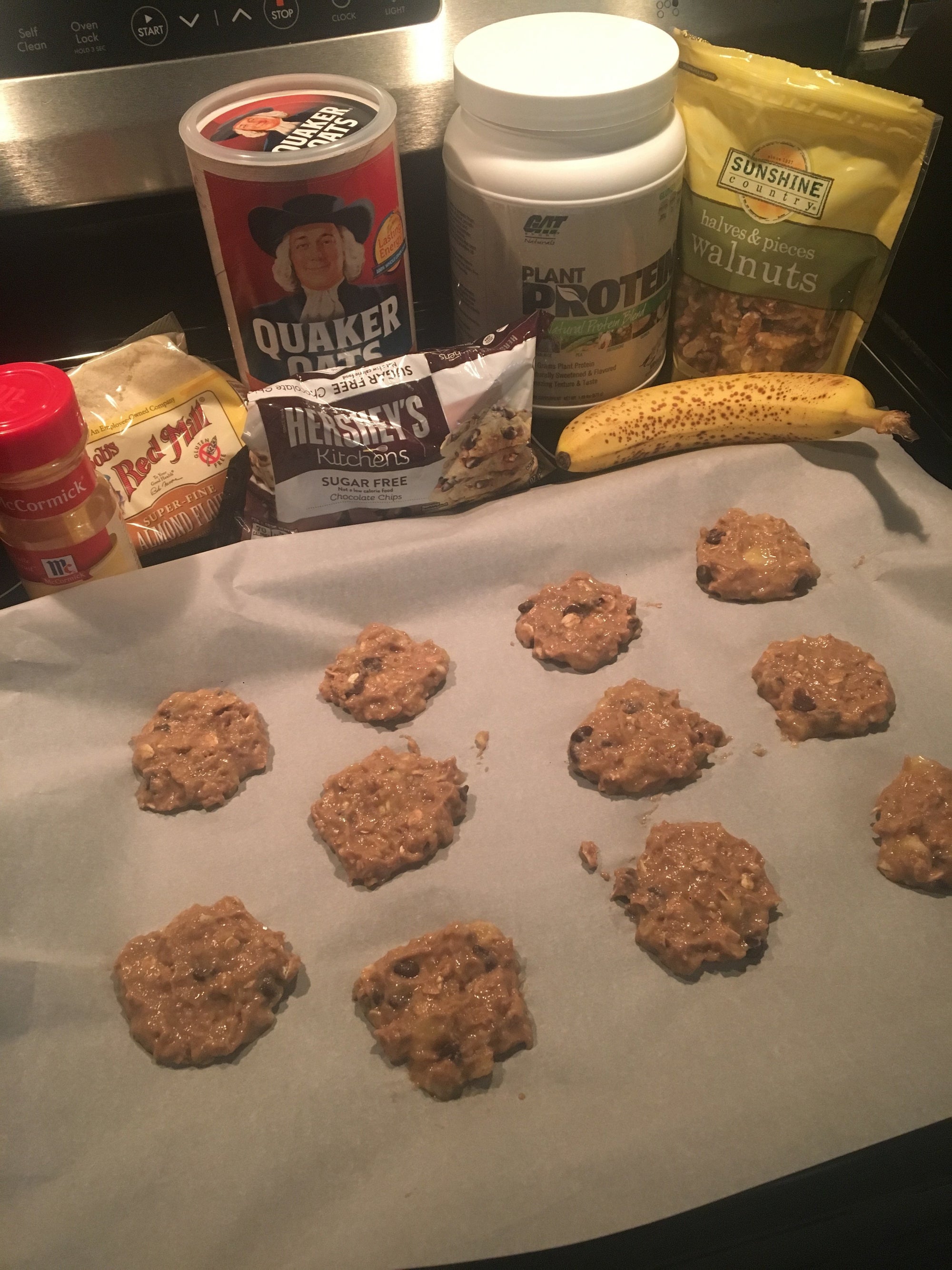 Banana Nut Protein Cookie Recipe