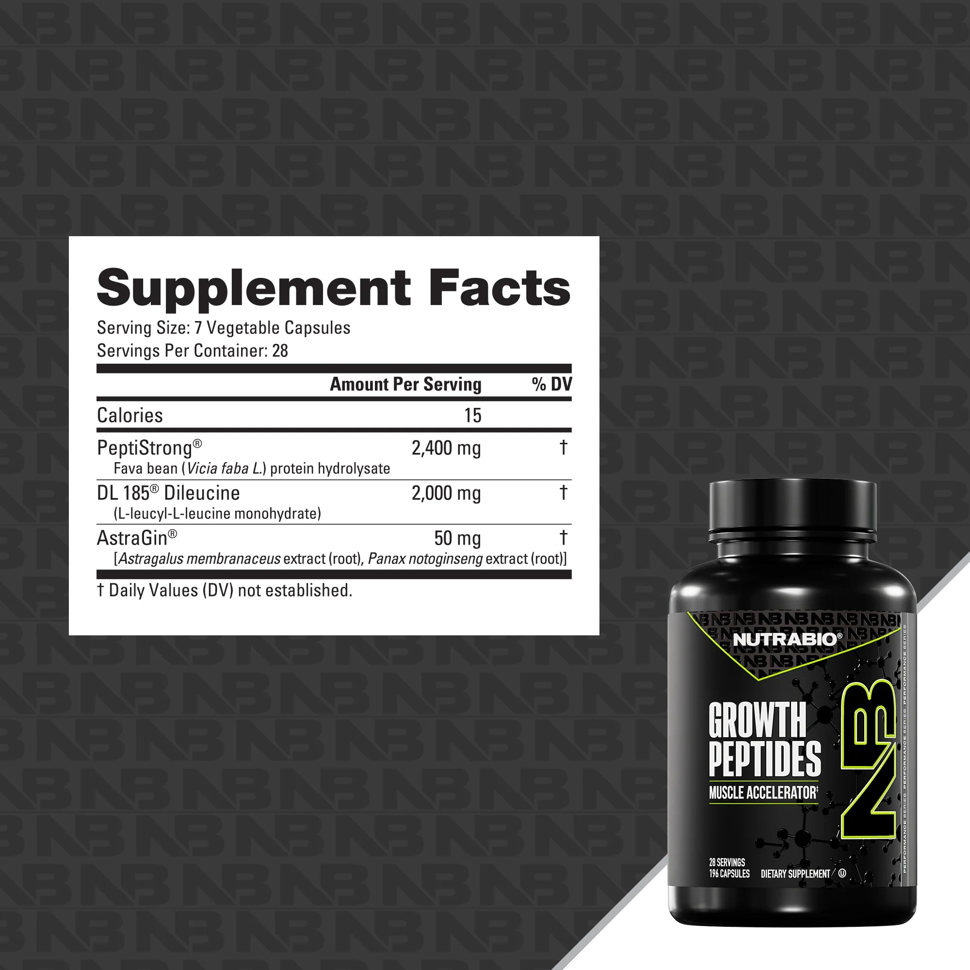 Nutrabio Growth Peptides (Advanced Muscle Accelerator)
