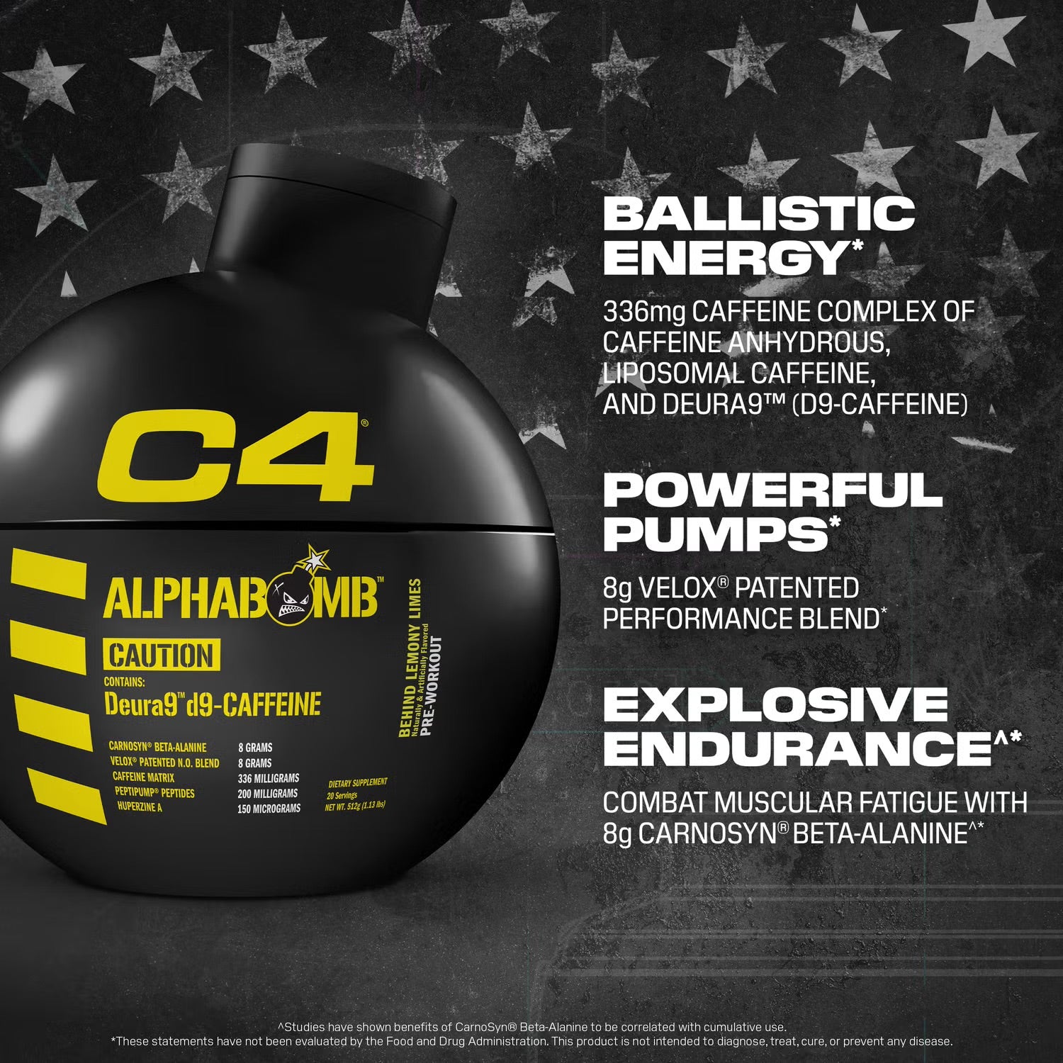 Cellucor C4 Alpha Bomb Pre-Workout - 20 Servings