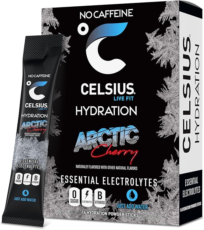 CELSIUS Hydration - Sugar Free Electrolyte Hydration Drink Mix (Pack of 14)