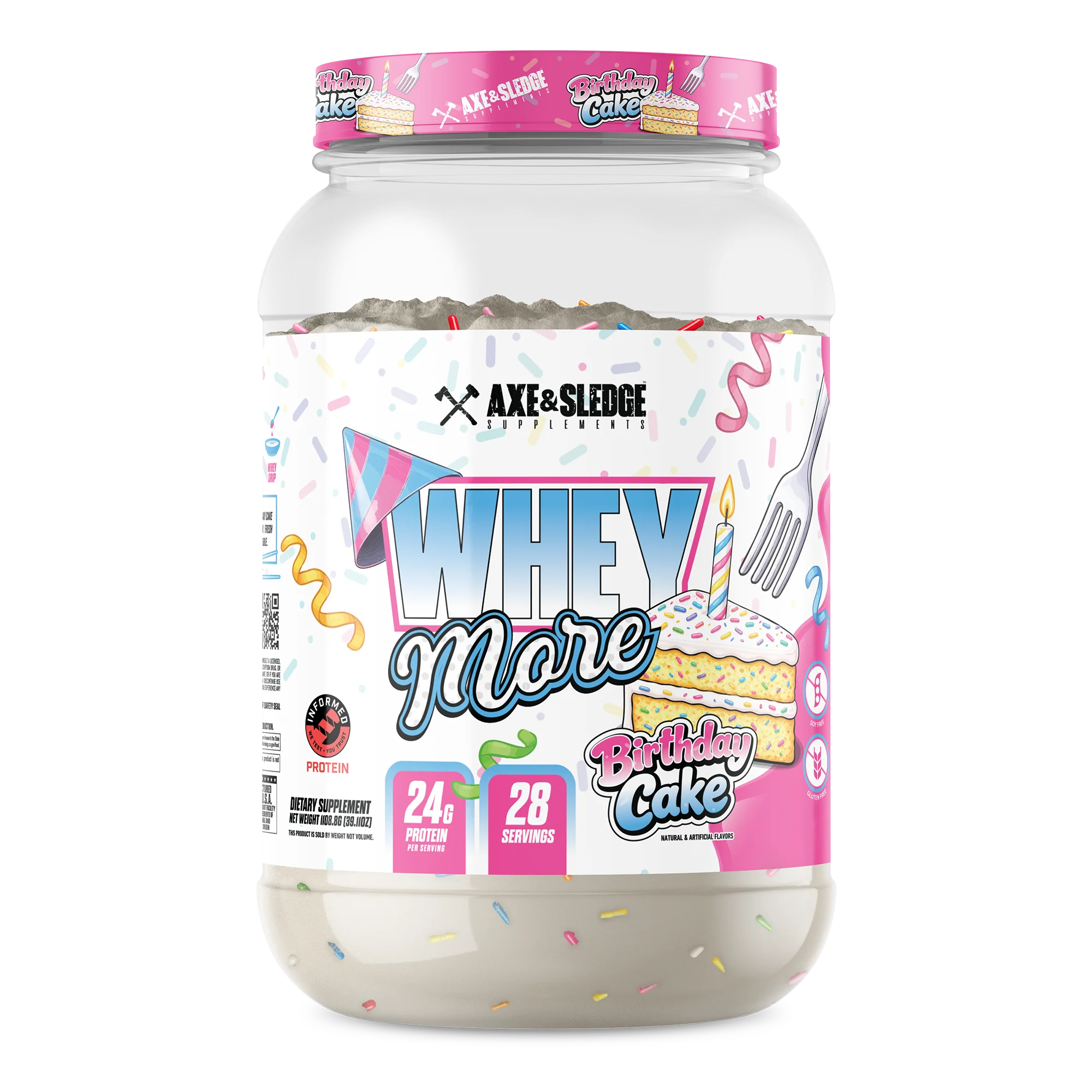 Axe & Sledge Whey More - Whey Protein Blend - 24g Protein