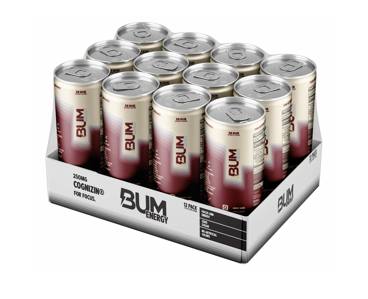 Bum Energy Drink - Case of 12 Cans