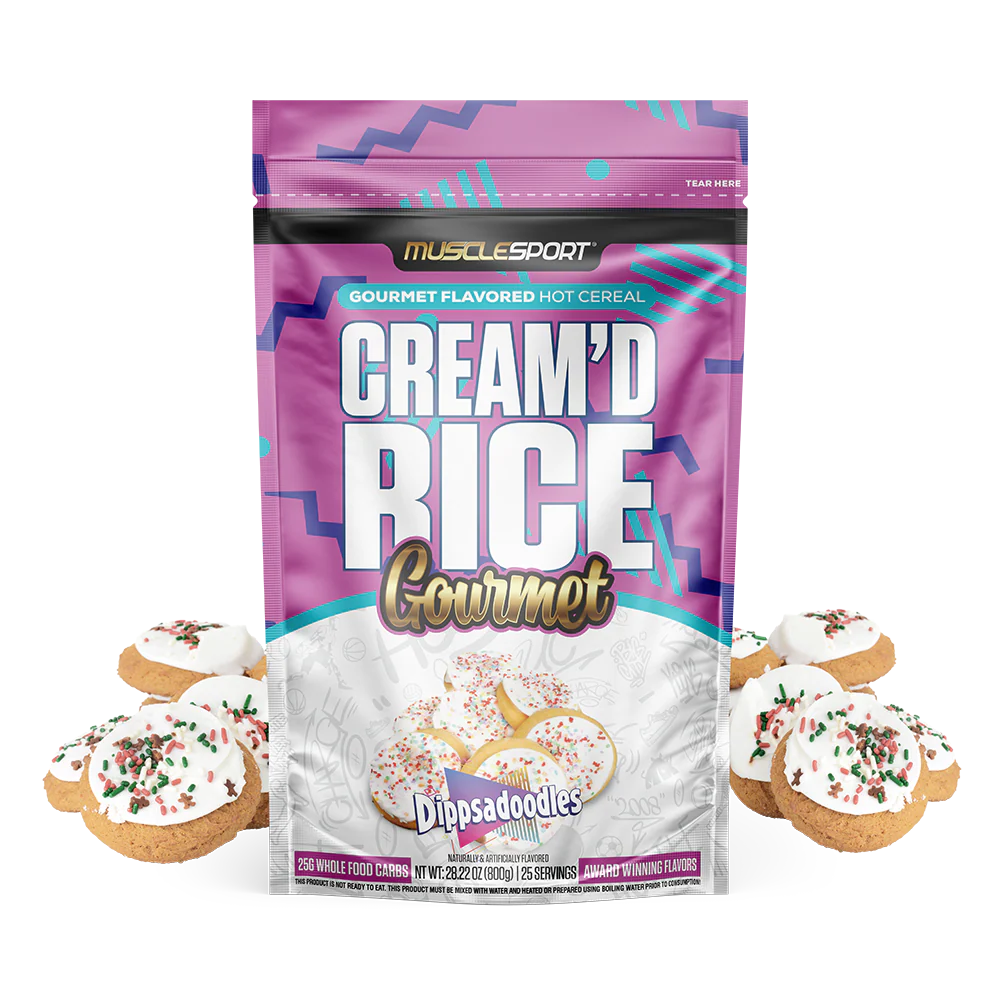 MuscleSport Cream of Rice Gourmet   -  Hot  Cereal  -  25 Servings