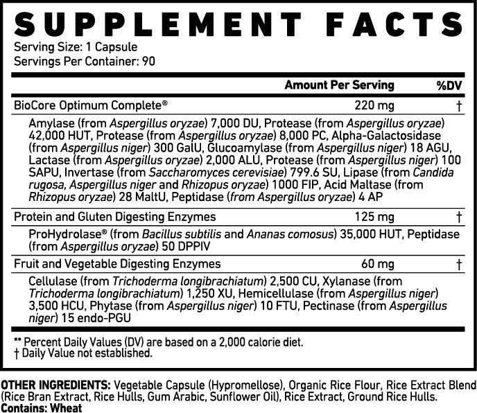 GHOST® BASICS DIGESTIVE ENZYMES