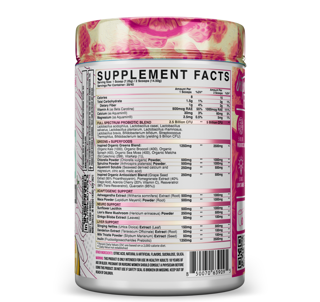 Inspired Greens - Superfood Wellness Formula