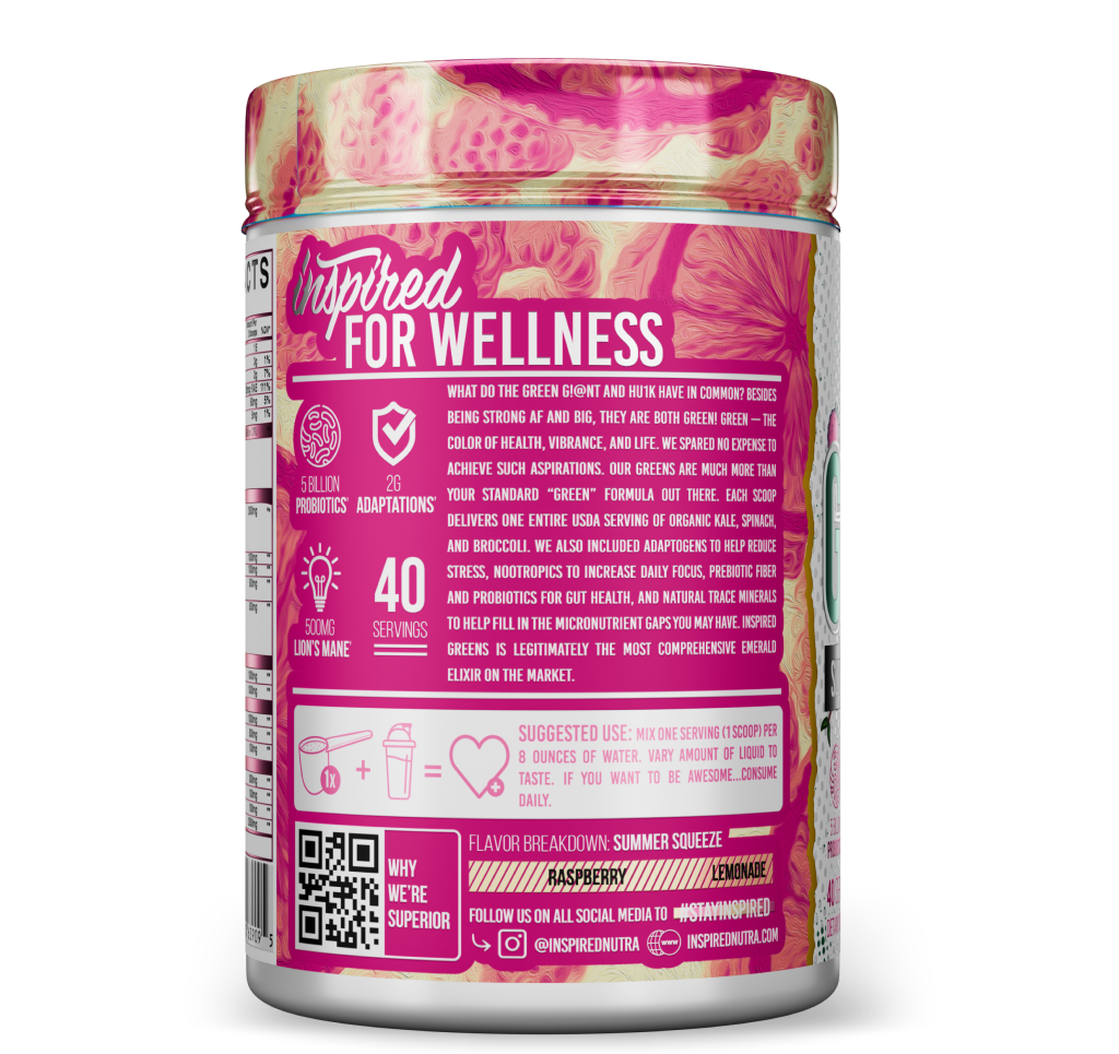 Inspired Greens - Superfood Wellness Formula