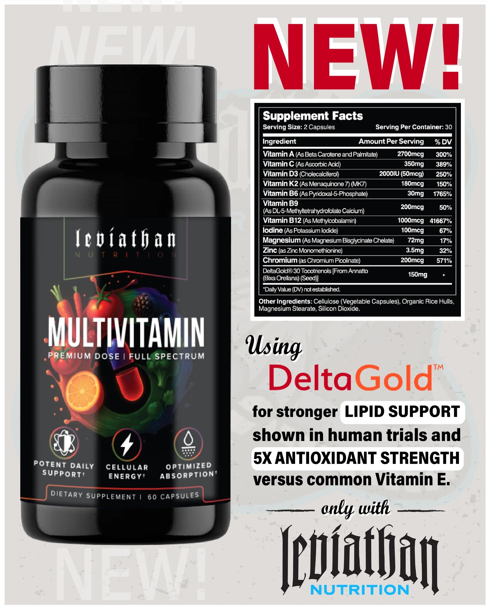 LEVIATHAN Nutrition MULTIVITAMIN
