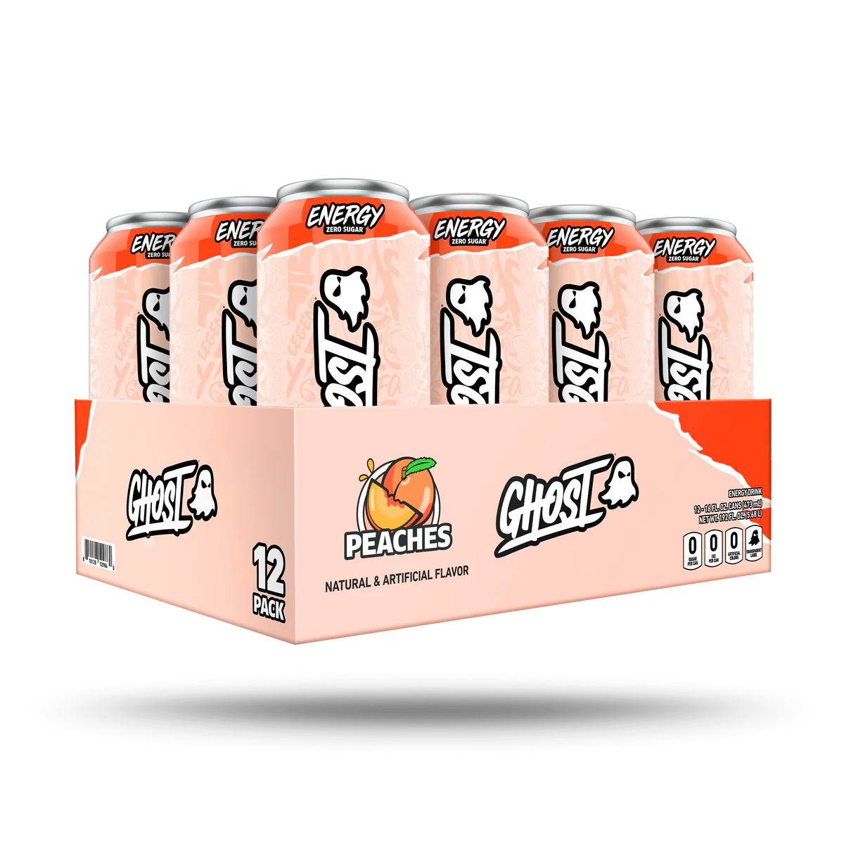 Ghost Energy - 12 Pack of Energy Drinks