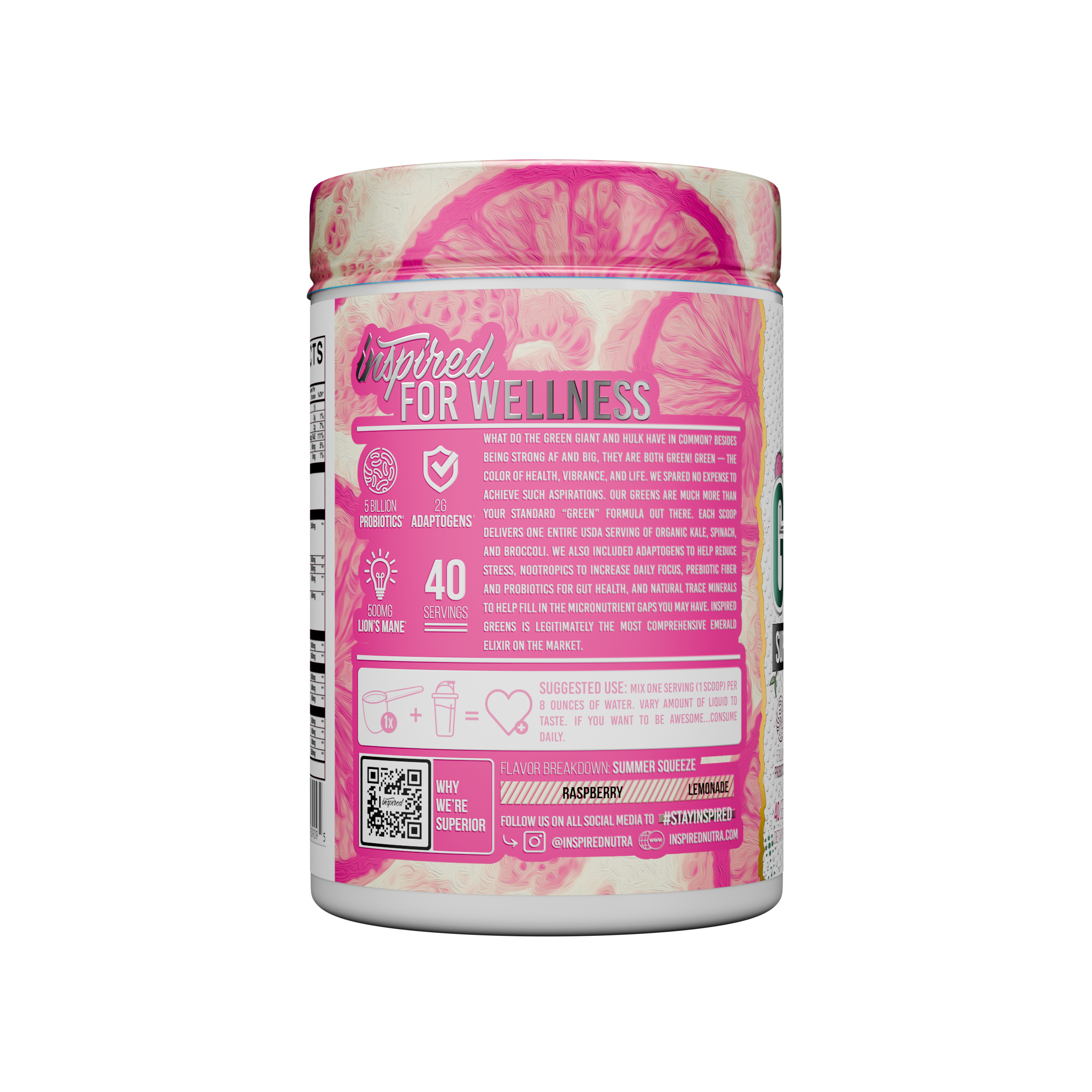 Inspired Greens - Superfood & Adaptogens