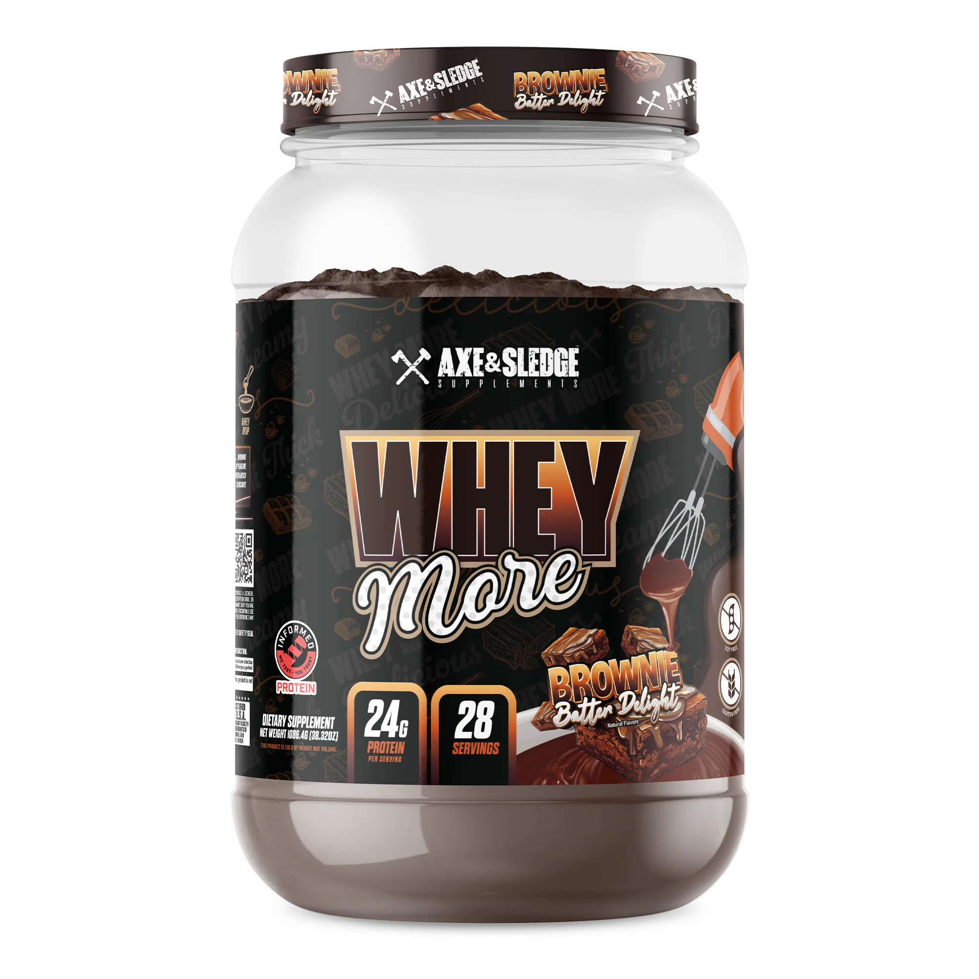 Axe & Sledge Whey More - Whey Protein Blend - 24g Protein