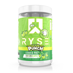 Ryse Supps Sour Punch Pre-Workout Green Apple
