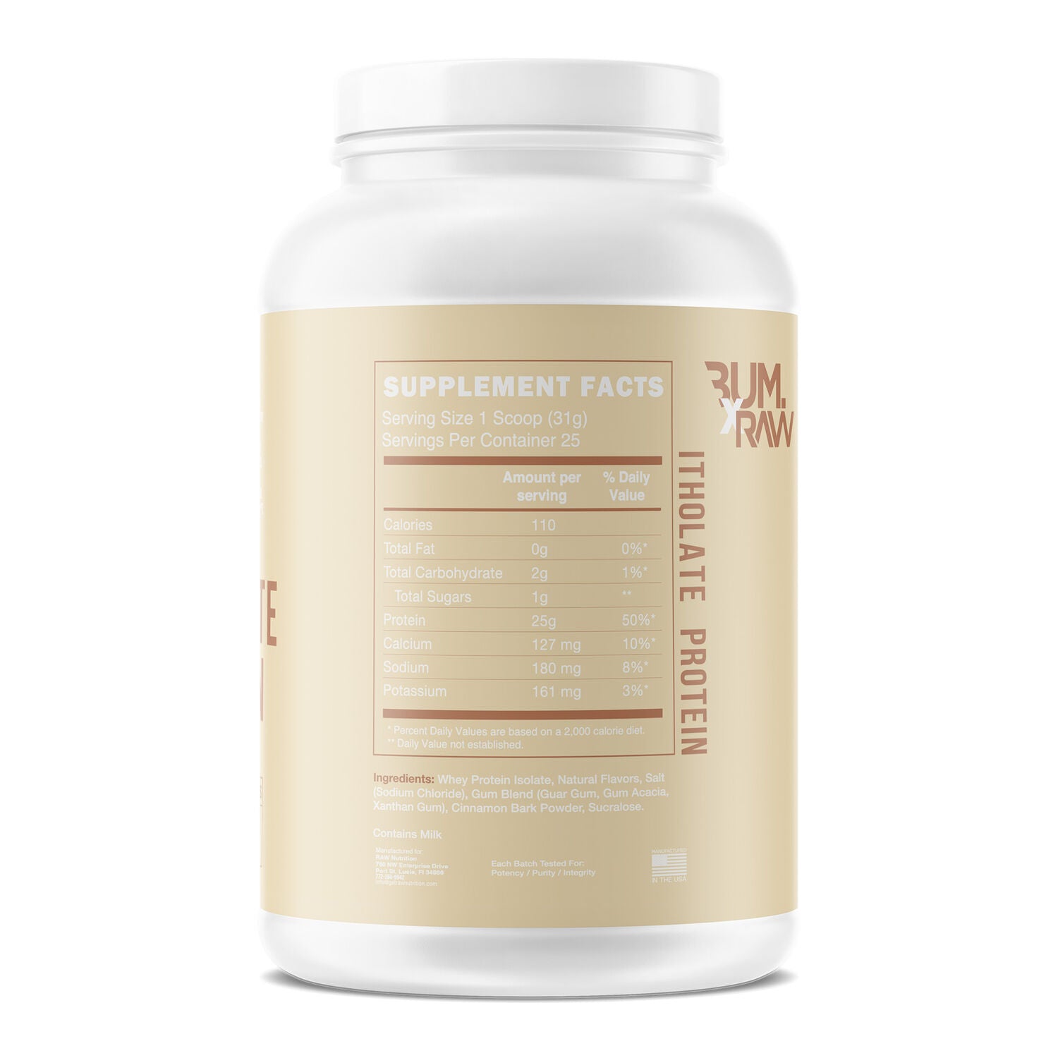 Raw Nutrition CBUM Itholate Protein