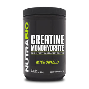 NutraBio Creatine Monohydrate