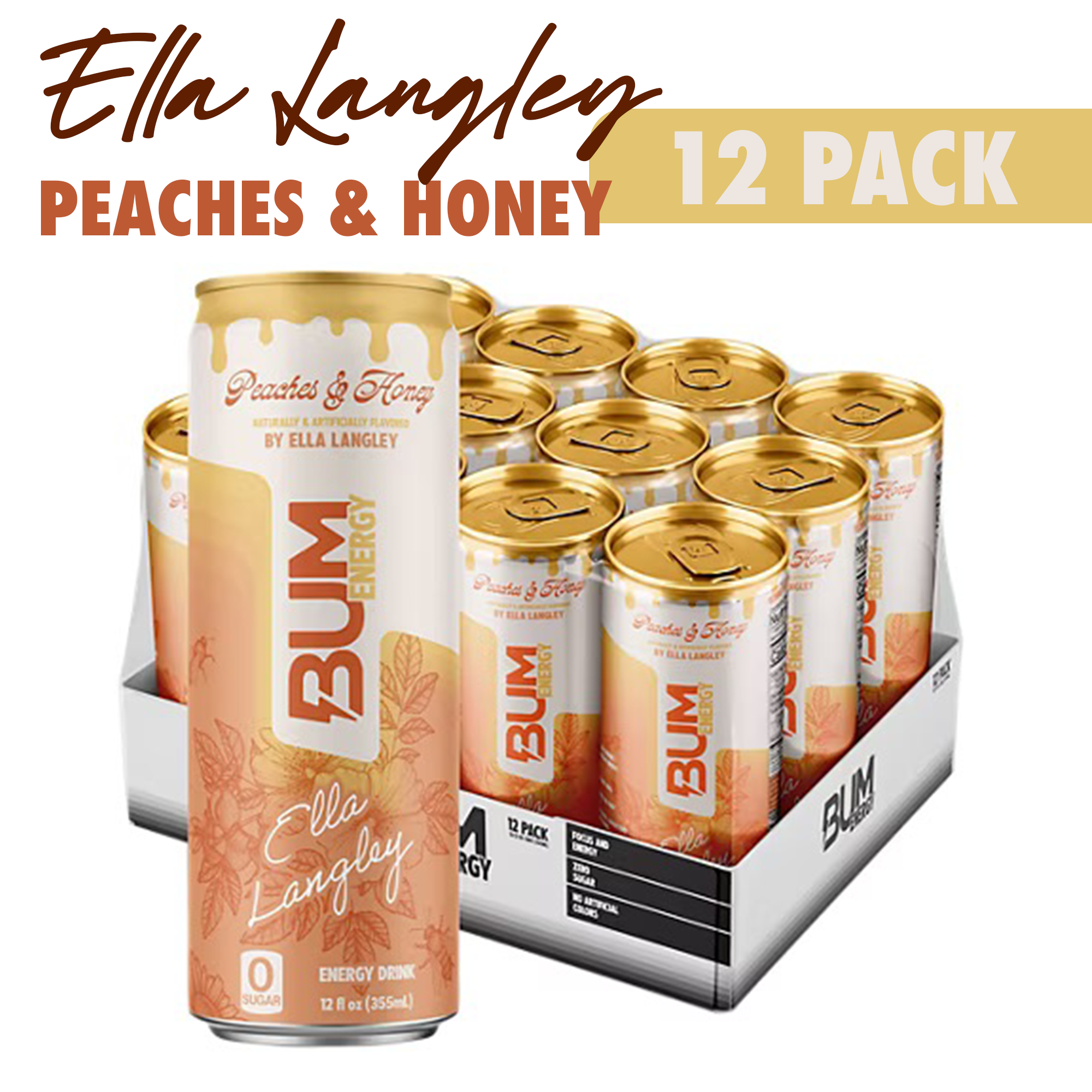 Bum Energy Drink - Case of 12 Cans