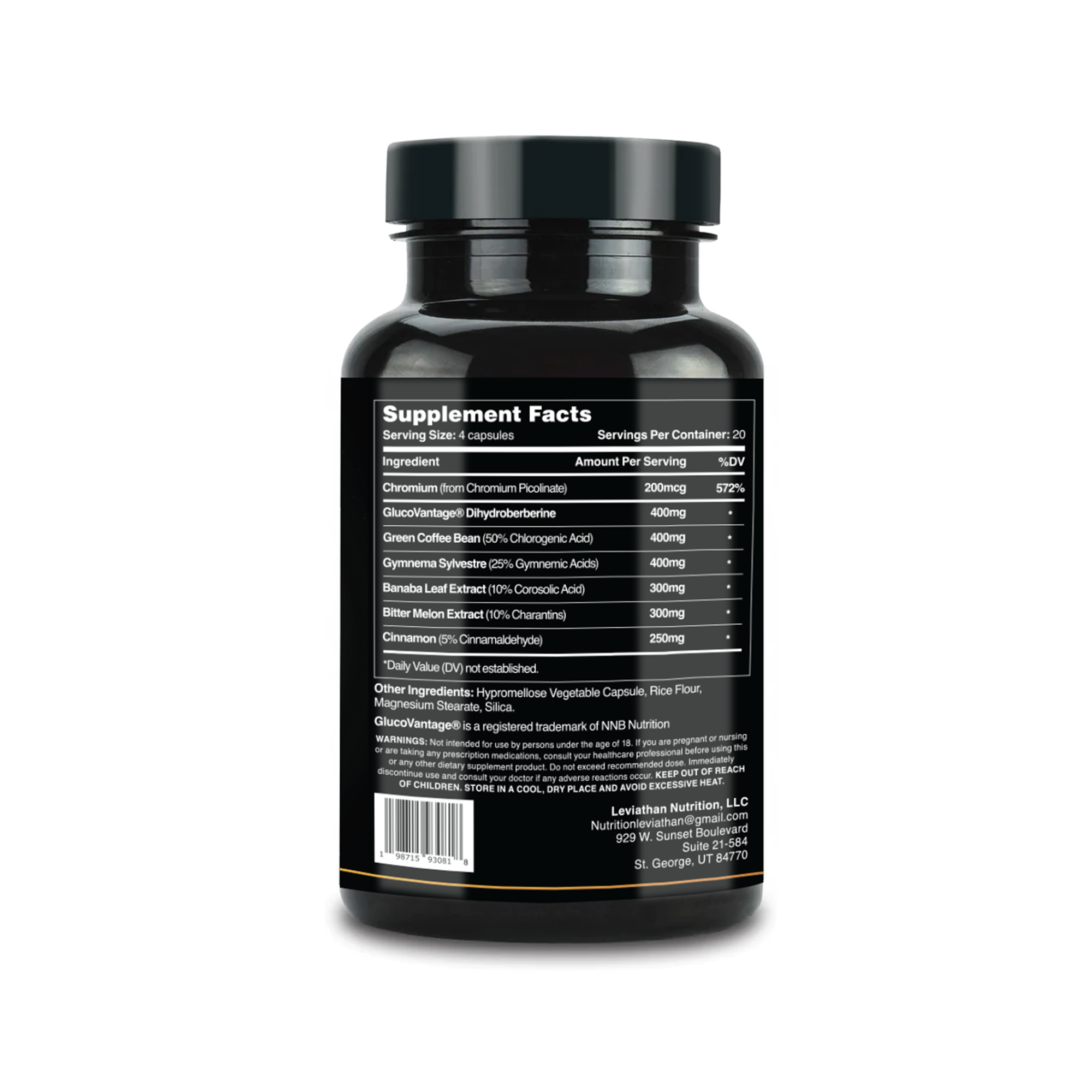 Leviathan Nutrition GlucoSurge