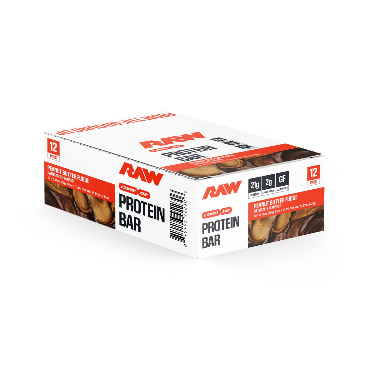 Raw Nutrition Protein Bars - 18-21g Protein