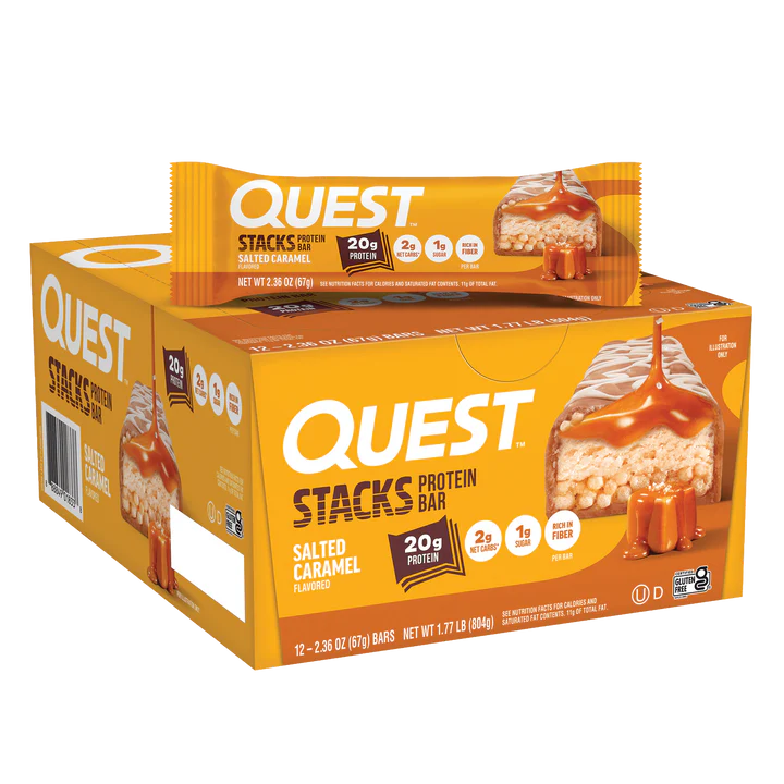 Quest Stacks Protein Bars - 20g Protein