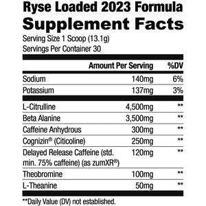 Ryse Supps Loaded Pre