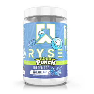Ryse Supps Sour Punch Pre-Workout Blue Razz
