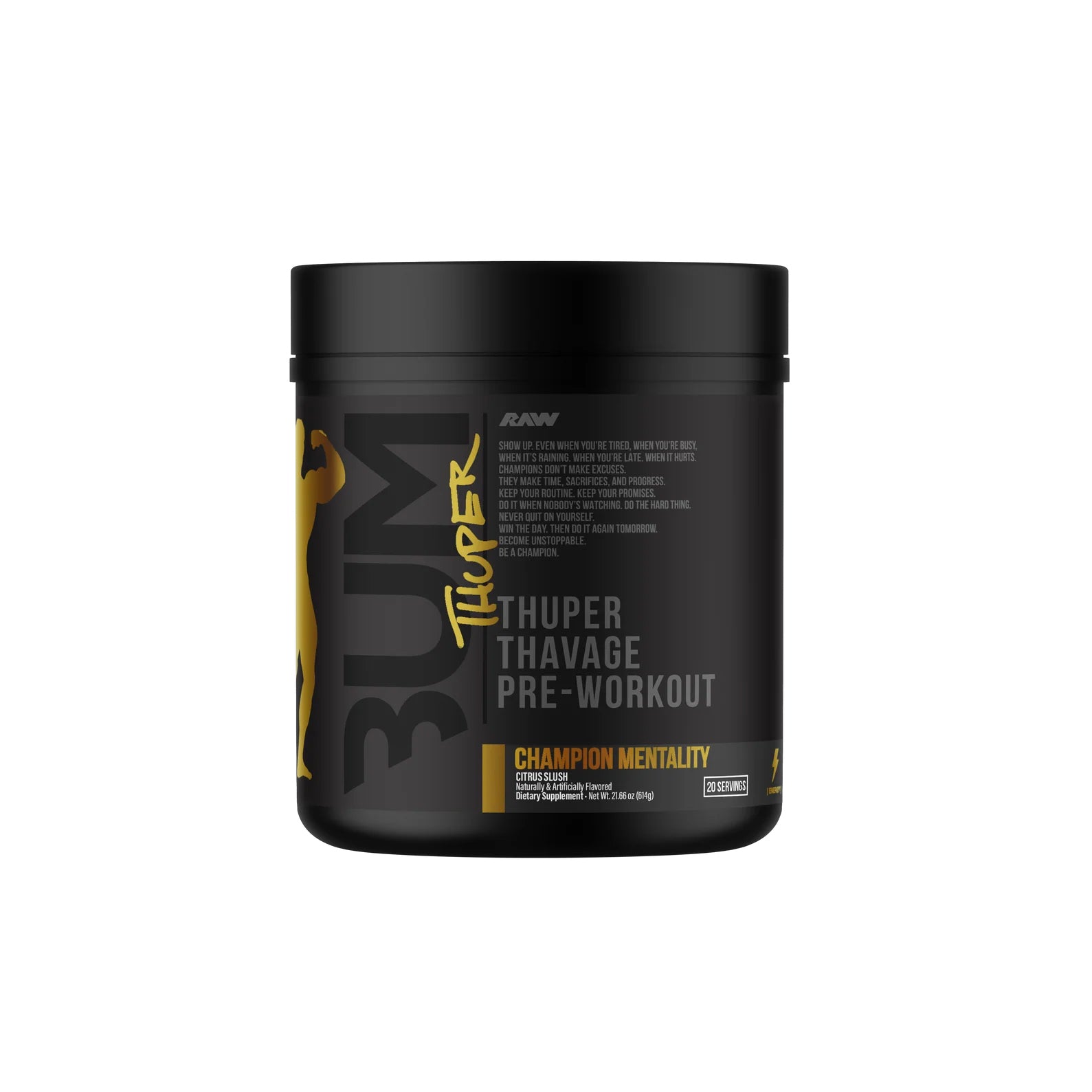 Raw Nutrition CBUM Thuper Thavage