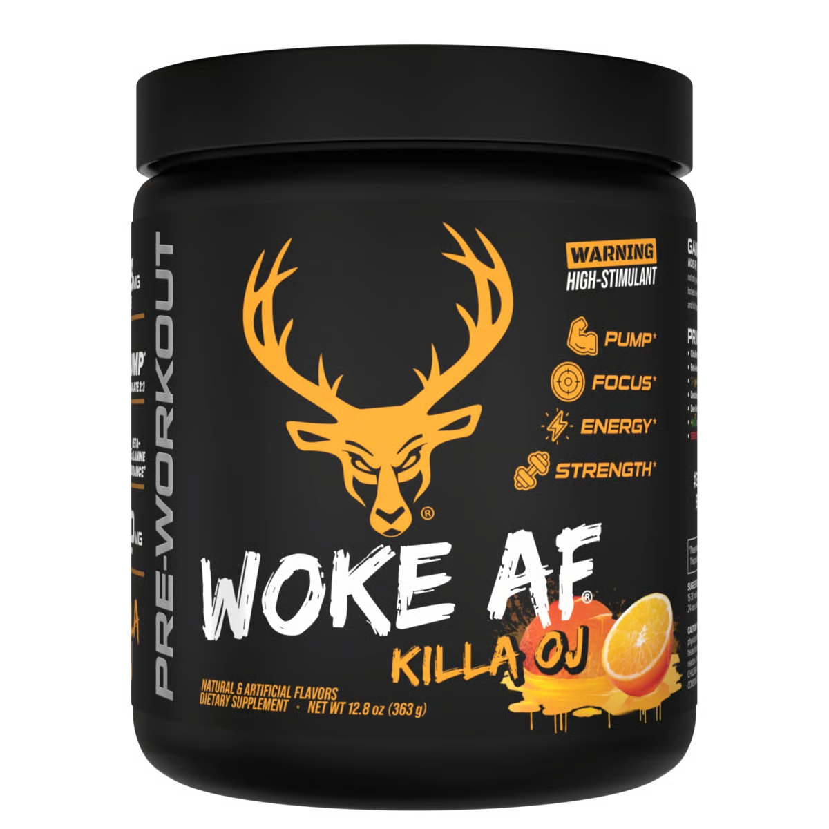 Bucked Up Woke AF - High Stimulant Pre-Workout