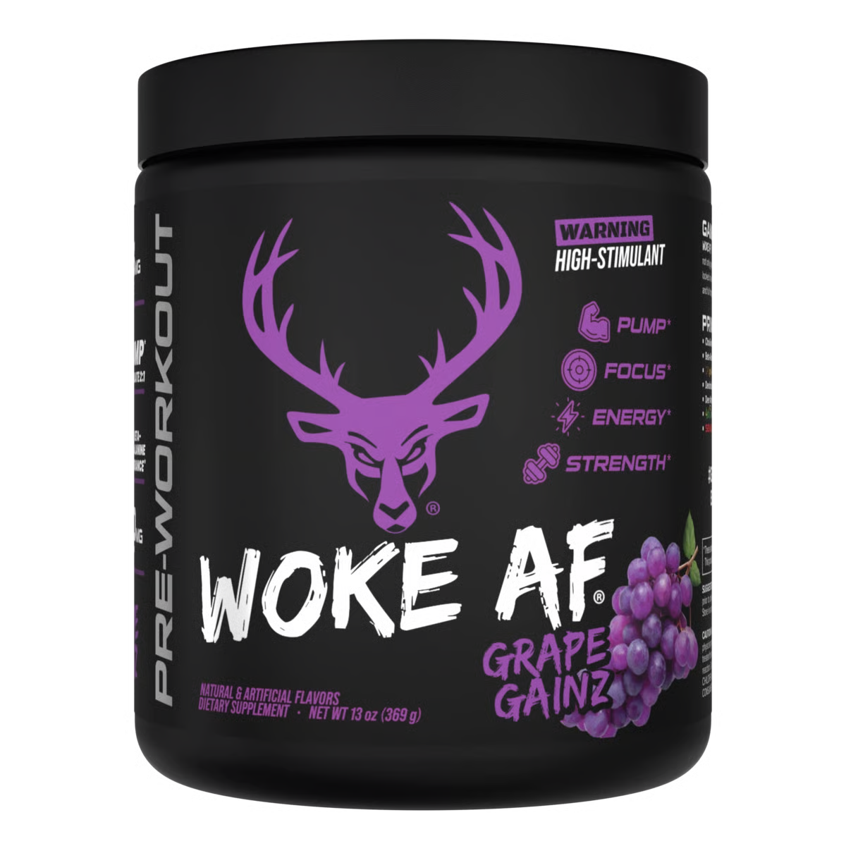 Bucked Up Woke AF - High Stimulant Pre-Workout