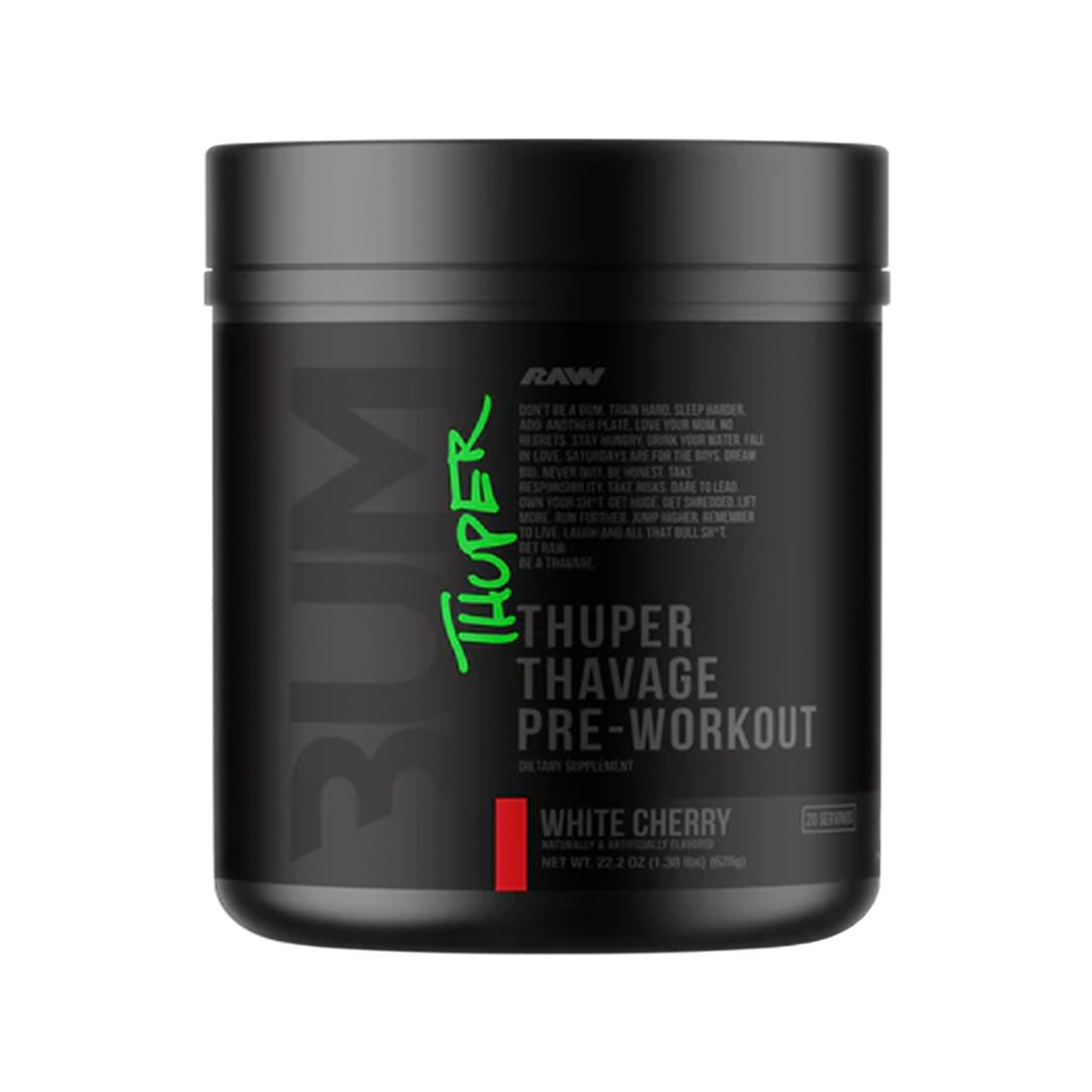 Raw Nutrition CBUM Thuper Thavage
