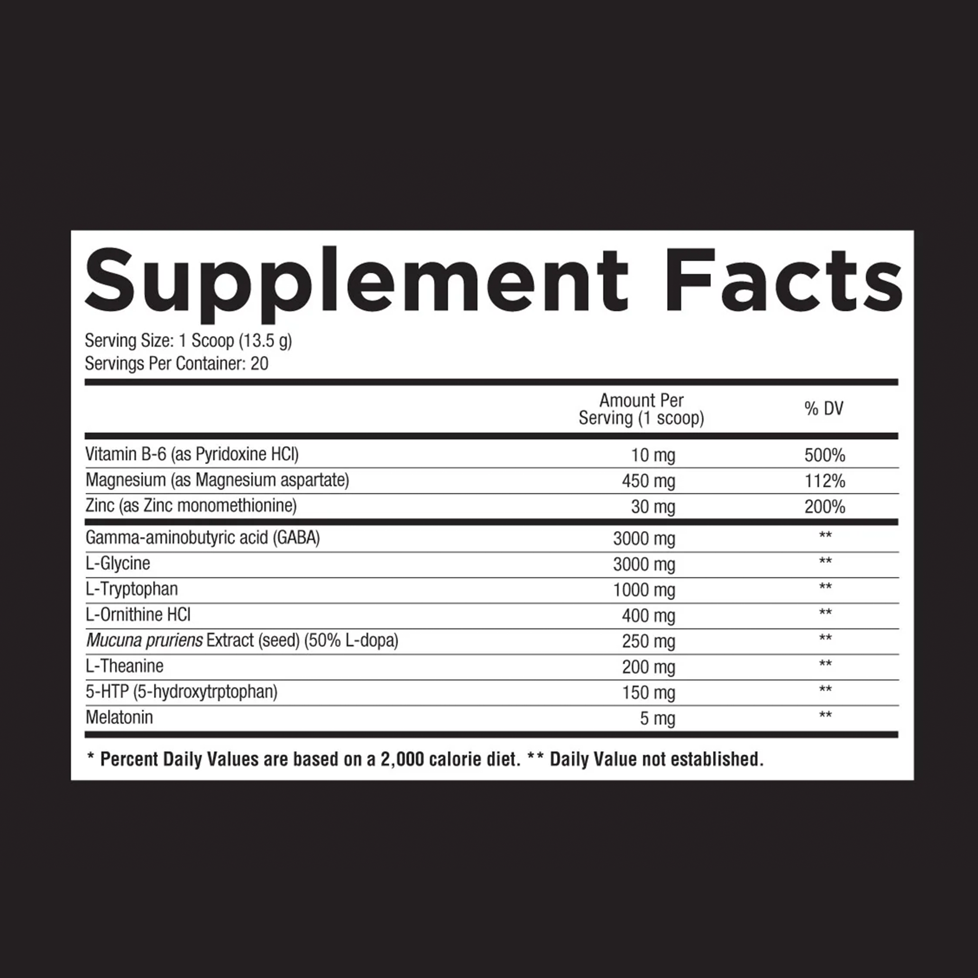 Core Nutritionals ZZZ - Sleep Aid & Recovery