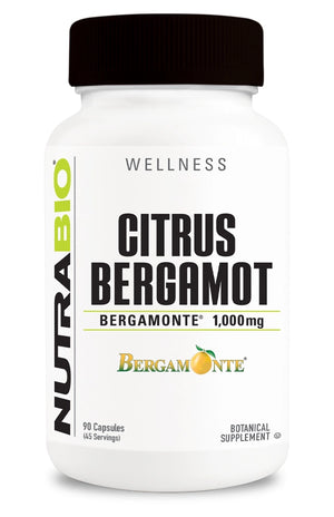 NutraBio Citrus Bergamot (1000mg)