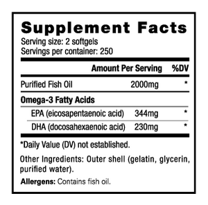 NutraBio Omega 3 Fish Oil | NutriFit Cleveland