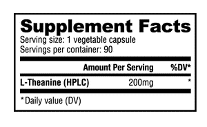 NutraBio L-Theanine (200mg)