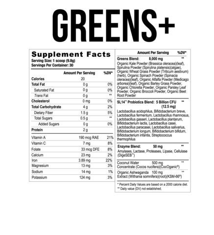 Axe and Sledge Greens+ Superfood