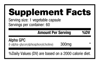 NutraBio Alpha GPC