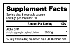 NutraBio Alpha GPC | NutriFit Cleveland