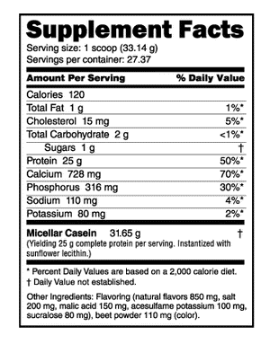 NutraBio Micellar Casein