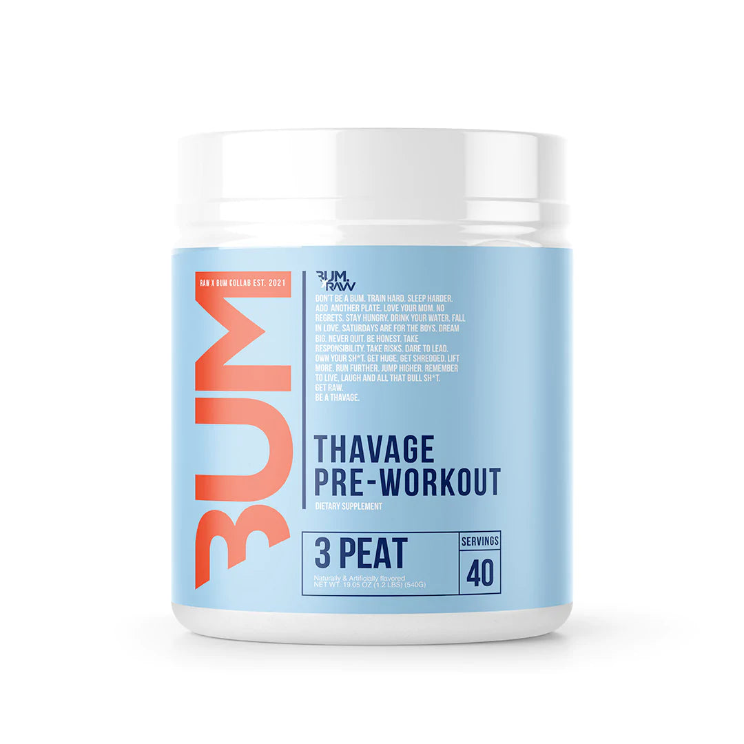 Raw Nutrition CBUM Thavage Pre-Workout