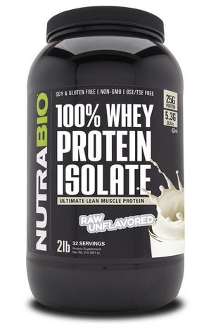 NutraBio Whey Protein Isolate