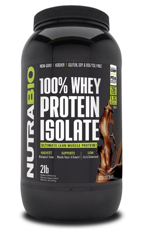 NutraBio Whey Protein Isolate | NutriFit Cleveland
