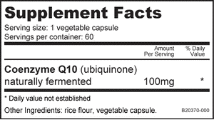 NutraBio CoQ10 (100mg)