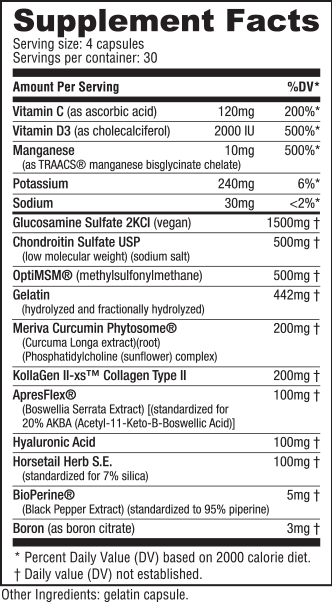 NutraBio Extreme Joint Care