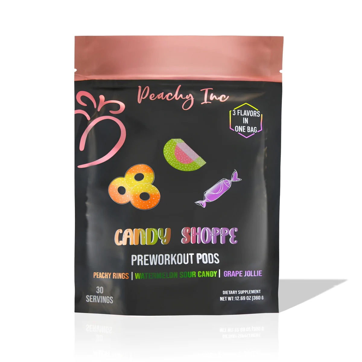 Peachy Inc Pre-Workout Pods