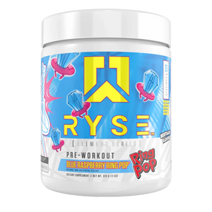 Ryse Supps Blue Raspberry Ring Pop Element Pre-Workout