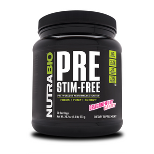 NutraBio Pre Stim-Free