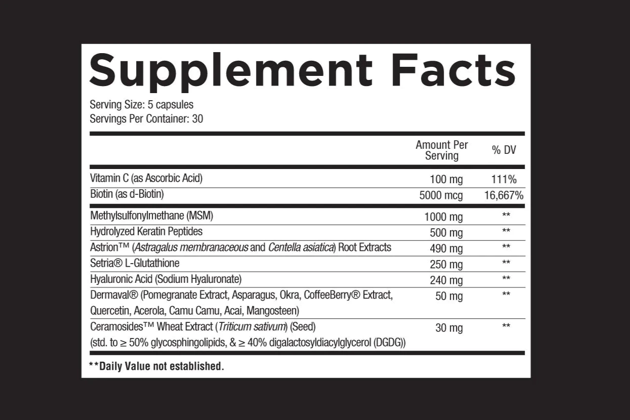 Core Nutritionals Hair, Skin, & Nails